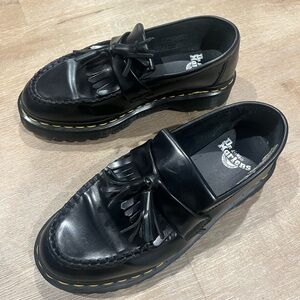 Dr. Martens Black Tassel Loafers